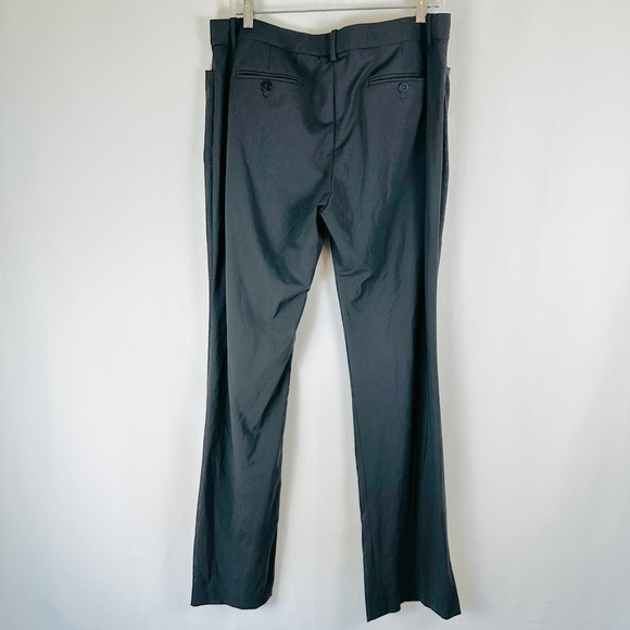 Theory Trouser Dress Pants Womens 12 Black Career Business Casual Office Wear - Picture 2 of 6